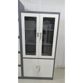 二门铁皮文件柜