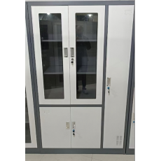 三门套色文件柜